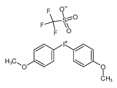 141339-54-0 spectrum, bis(4-methoxyphenyl)iodonium trifluoromethanesulfonate