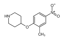 4-(2-methyl-4-nitrophenoxy)piperidine 682326-39-2