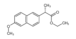 31220-35-6 spectrum, ethyl (2S)-2-(6-methoxynaphthalen-2-yl)propanoate