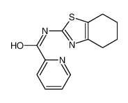 554425-27-3 N-(4,5,6,7-Tetrahydro-1,3-benzothiazol-2-yl)-2-pyridinecarboxamid e