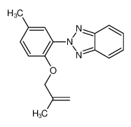 2-{5-甲基-2-[(2-甲基-2-丙烯-1-基)氧基]苯基}-2H-苯并三唑