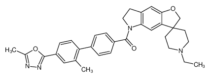 180083-49-2 structure, C33H34N4O3