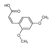 38489-71-3 2,4-dimethoxy-cis-cinnamic acid