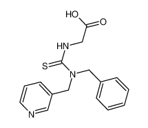 ({[Benzyl(pyridin-3-ylmethyl)amino]-carbonothioyl}amino)acetic acid 694516-61-5