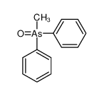 2887-09-4 spectrum, [methyl(phenyl)arsoryl]benzene