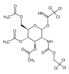 136945-14-7 structure, C17H20Cl6N2O10