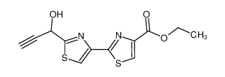 1174675-84-3 ethyl 2'-(1-hydroxyprop-2-ynyl)-2,4'-bithiazole-4-carboxylate