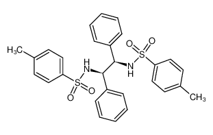 4-methyl-N-[(1R,2R)-2-[(4-methylphenyl)sulfonylamino]-1,2-diphenylethyl]benzenesulfonamide 121758-19-8