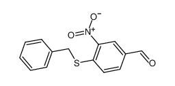 4-苄基硫代-3-硝基苯甲醛
