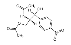 (1RS,2RS)-3-acetoxy-2-acetylamino-1-(4-nitro-phenyl)-propan-1-ol 40958-11-0