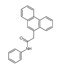 88986-06-5 spectrum, 2-(phenanthren-9-yl)-N-phenylacetamide