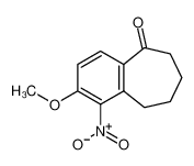 71089-19-5 2-methoxy-1-nitro-6,7,8,9-tetrahydrobenzo[7]annulen-5-one