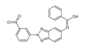 N-[2-(3-nitrophenyl)benzotriazol-5-yl]benzamide 6101-88-8