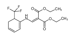 diethyl 2-[[2-(trifluoromethyl)anilino]methylidene]propanedioate 23779-94-4