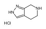 4,5,6,7-Tetrahydro-1H-pyrazolo[3,4-c]pyridine hydrochloride (1:1) 1187830-90-5