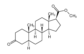 methyl 10,13-dimethyl-3-oxo-1,2,4,5,6,7,8,9,11,12,14,15,16,17-tetradecahydrocyclopenta[a]phenanthrene-17-carboxylate 4139-88-2