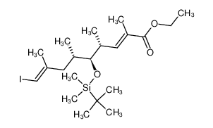 1032592-36-1 (2E,4R,5S,6S,8E)-ethyl 5-((tert-butyldimethylsilyl)oxy)-9-iodo-2,4,6,8-tetramethylnona-2,8-dienoate