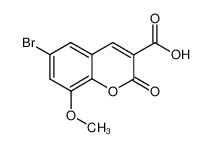 119686-34-9 structure, C11H7BrO5