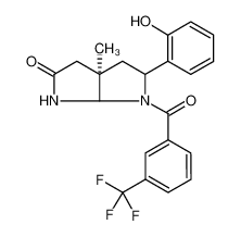 956964-50-4 structure, C21H19F3N2O3