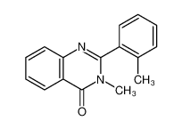 3-methyl-2-(2-methylphenyl)quinazolin-4-one 24303-76-2