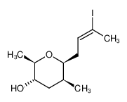 310397-99-0 (6S)-(3-iodo-but-(2E)-enyl)-(2R,5S)-dimethyl-tetrahydropyran-(3S)-ol