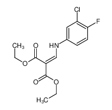 70032-30-3 spectrum, Diethyl (((3-chloro-4-fluorophenyl)amino)methylene)malonate