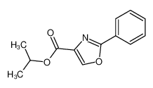 155878-81-2 spectrum, isopropyl 2-phenyl-1,3-oxazole-4-carboxylate