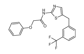 303093-70-1 structure, C19H15F3N2O2S