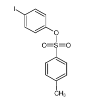 (4-iodophenyl) 4-methylbenzenesulfonate 24962-55-8