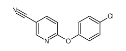 6-(4-chlorophenoxy)pyridine-3-carbonitrile 99902-70-2