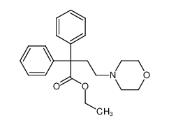 ethyl 4-morpholin-4-yl-2,2-diphenylbutanoate 467-86-7