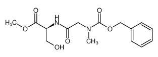 (S)-N-[N'-(benzyloxycarbonyl)sarcosyl]serine methylester