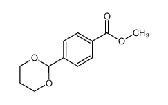 135655-75-3 spectrum, 2-(4-carbomethoxyphenyl)-1,3-dioxane