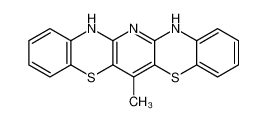 13-methyl-5H,7H-dibenzo[e,e']pyrido[3,2-b,5,6-b']bis[1,4]thiazine