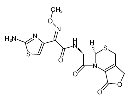 123238-79-9 structure, C14H13N5O5S2