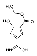 Ethyl 3-carbamoyl-1-methyl-1H-pyrazole-5-carboxylate 496835-04-2