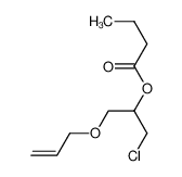 5460-49-1 (1-chloro-3-prop-2-enoxypropan-2-yl) butanoate