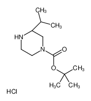 tert-butyl (3R)-3-propan-2-ylpiperazine-1-carboxylate,hydrochloride 1217444-26-2