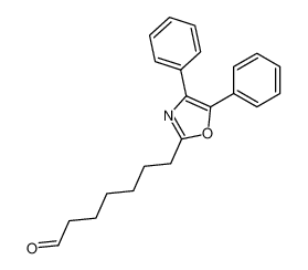 81819-13-8 2-(7-oxoheptyl)-4,5-diphenyloxazole