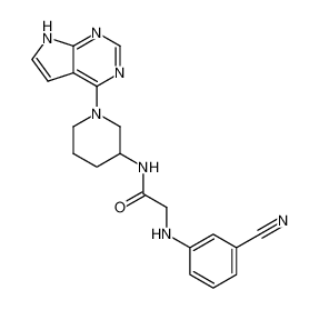 1270014-54-4 structure, C20H21N7O