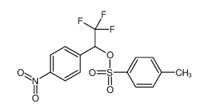 [2,2,2-trifluoro-1-(4-nitrophenyl)ethyl] 4-methylbenzenesulfonate 1356110-41-2