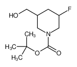 tert-butyl 3-fluoro-5-(hydroxymethyl)piperidine-1-carboxylate 1241725-59-6