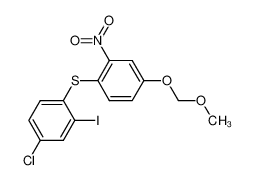 62835-55-6 spectrum, (4-chloro-2-iodo-phenyl)-(4-methoxymethoxy-2-nitro-phenyl)-sulfane