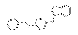 176671-90-2 [3-(4-benzyloxy)phenoxy]benzo-[b]thiophene