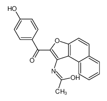 650636-49-0 N-[2-(4-hydroxybenzoyl)benzo[e][1]benzofuran-1-yl]acetamide