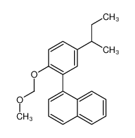 1-(5-仲丁基-2-(甲氧基甲氧基)苯基)萘