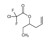 881903-13-5 structure, C8H11ClF2O2