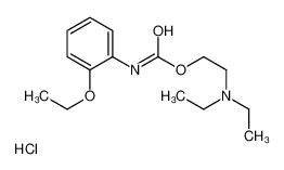 2-[(2-ethoxyphenyl)carbamoyloxy]ethyl-diethylazanium,chloride 101418-01-3