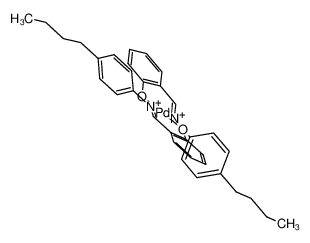 95054-27-6 structure, C34H36N2O2Pd++