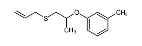 101414-39-5 6-m-methylphenoxy-6-methyl-4-thia-1-hexene